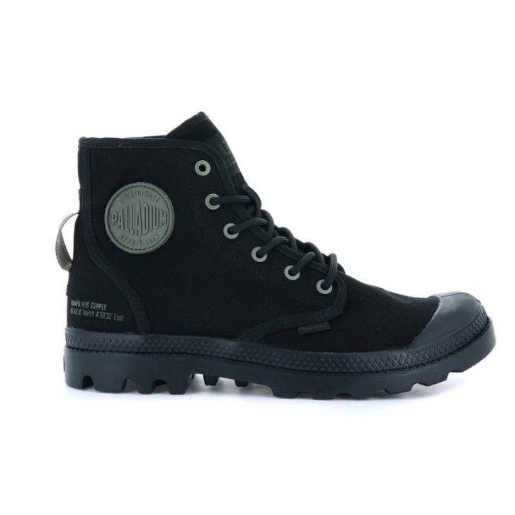 Dámské Boty Palladium Pampa Hi Htg Supply Černé | CZ MHP-54Z